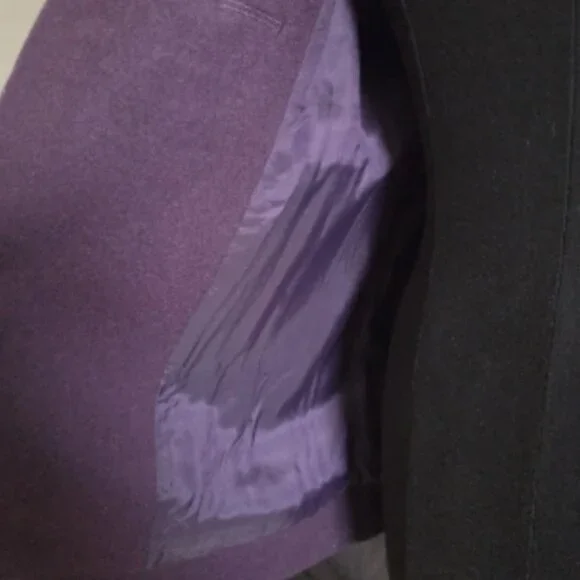 Juicy Couture Purple Pea Coat - Picture 8 of 11